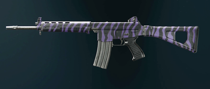 Black Ops 6 - Purple Tiger AMES 85 Camo