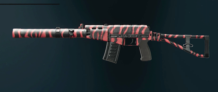 Black Ops 6 - Red Tiger AS VAL Camo