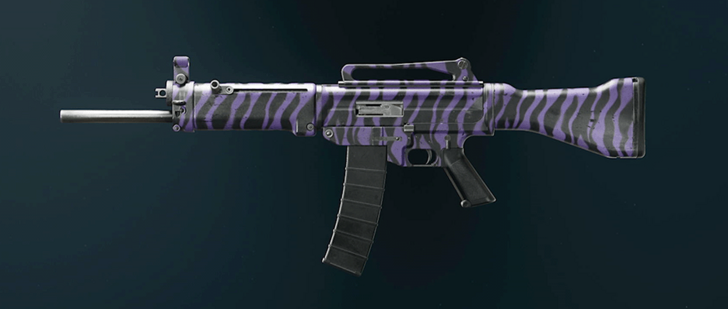 Black Ops 6 - Purple Tiger ASG-89 Camo