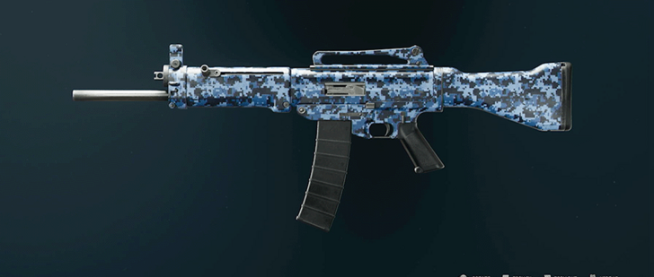 Black Ops 6 - Oceanic ASG-89 Camo
