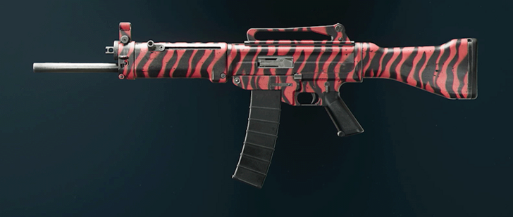 Black Ops 6 - Red Tiger ASG-89 Camo