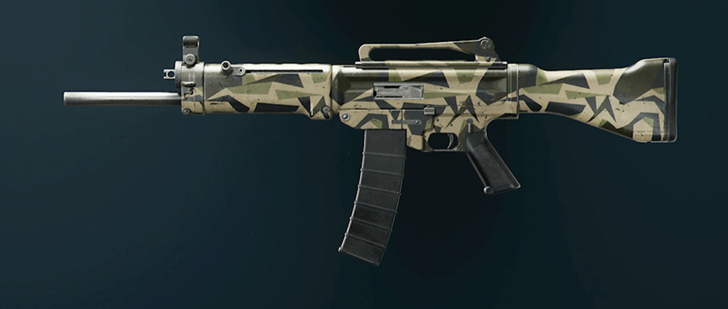 Black Ops 6 - Rugged ASG-89 Camo