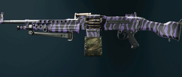 Black Ops 6 - Purple Tiger GPMG-7 Camo