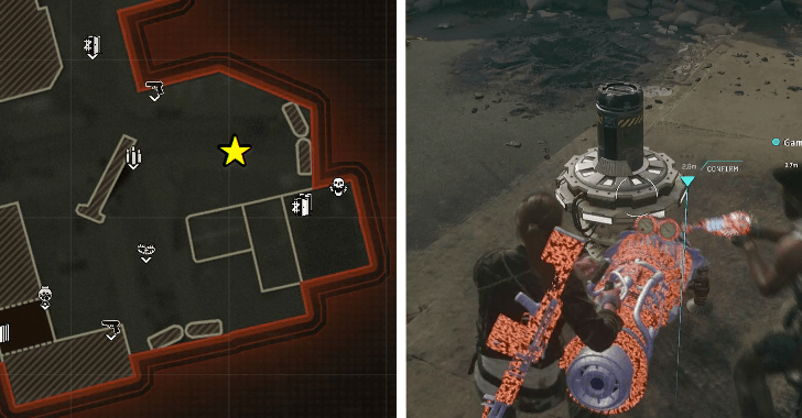 Aether Cannister Starting Area