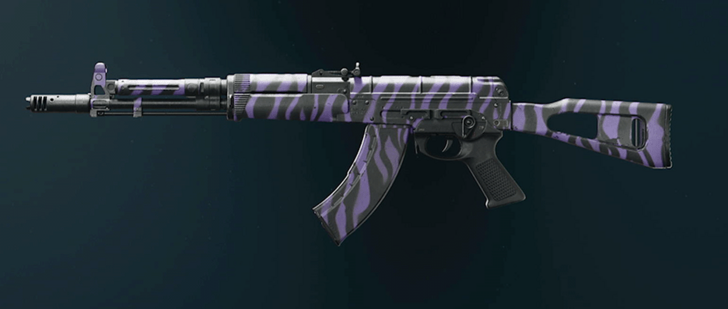 Black Ops 6 - Purple Tiger AEK-973 Camo
