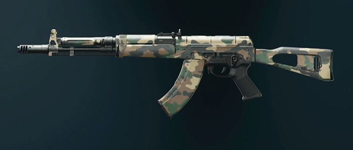 Black Ops 6 - Woodland AEK-973 Camo