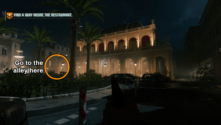 Chateau Right Side Alley