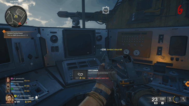 Terminus Trap Location