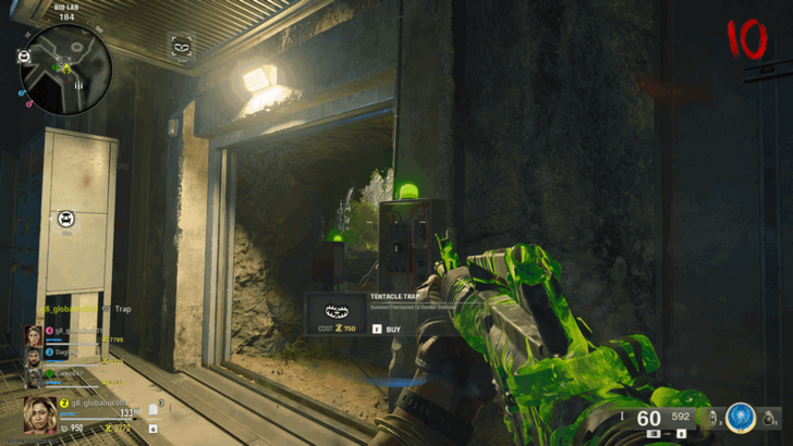 Terminus Trap Location