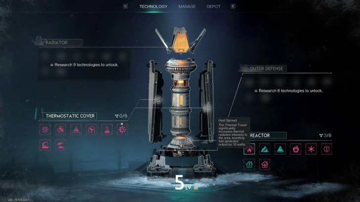 Once Human - Thermal Tower Technology Way of Winter