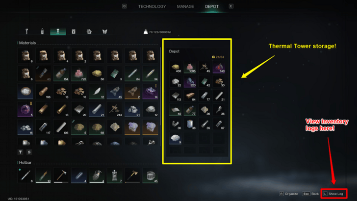 Once Human - Thermal Tower Depot Way of Winter