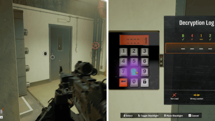 Drainage Keypad Door