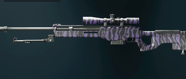 Black Ops 6 - Purple Tiger LW3A1 Frostline Camo
