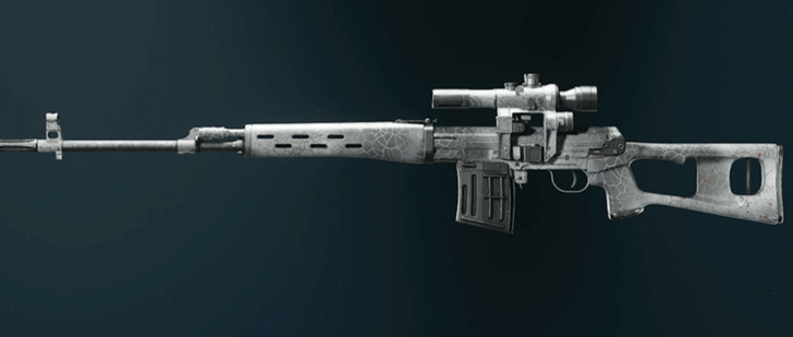 Black Ops 6 - Whiteout SVD Camo