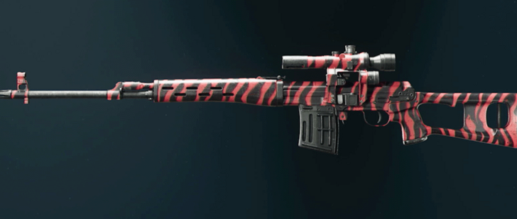 Black Ops 6 - Red Tiger SVD Camo