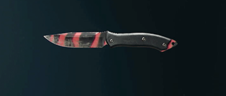 Black Ops 6 - Red Tiger Knife Camo