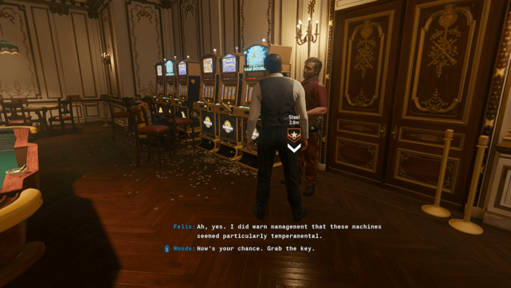 Stealing the Keycard from the Pitboss