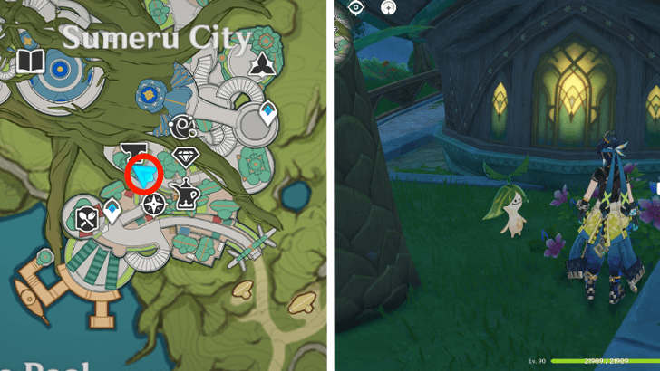 Genshin - Chromatic Character Locations Phase 2 Arachitta