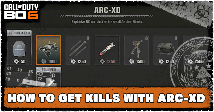 Black Ops 6 - How to Get Kills with ARC-XD Scorestreak