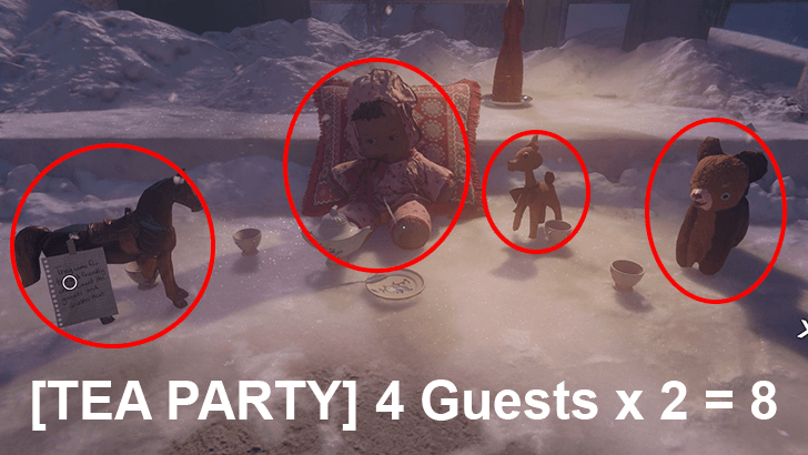 Tea Party Clue Solution