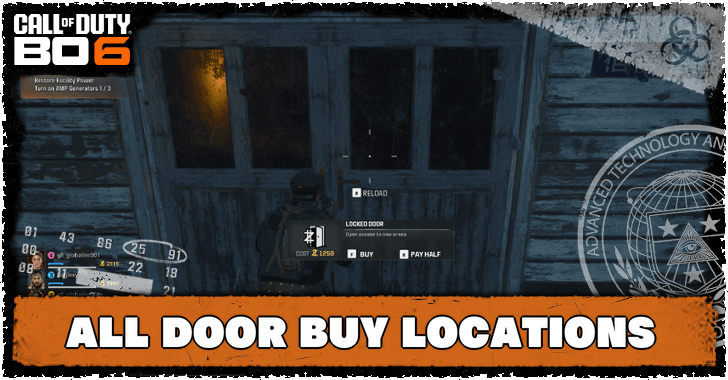 Black Ops 6 - All Door Buy Locations