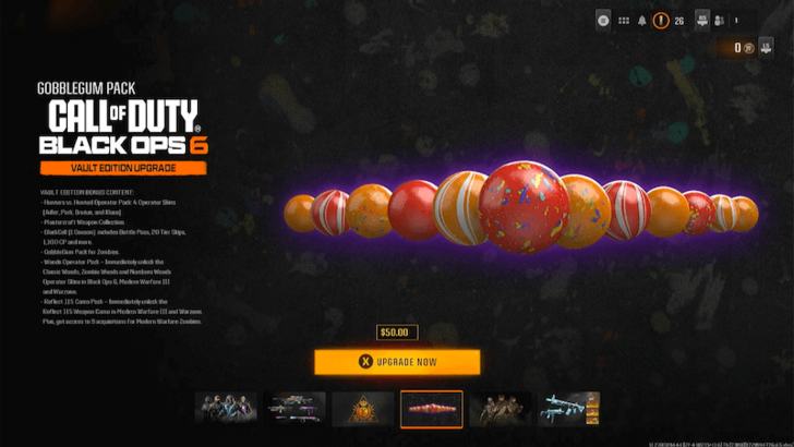 BO6 GobbleGum Pack Vault Edition