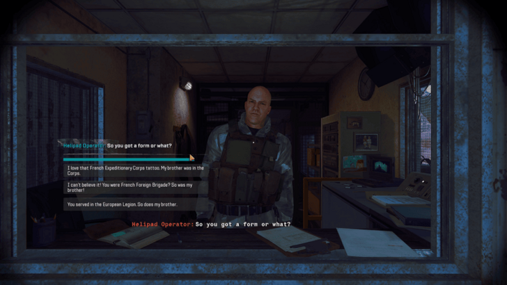 Correct Dialogue Helipad Operator