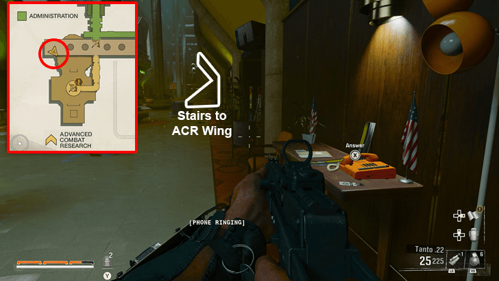 ACR and Admin Hallway Phone