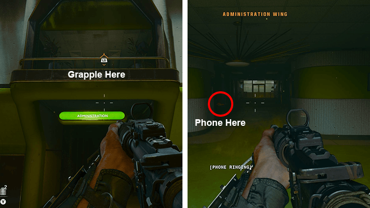 Administration Wing Phone