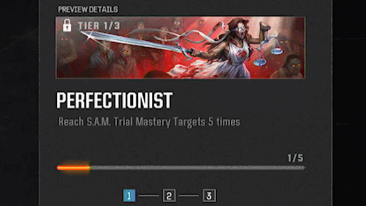 Perfectionist Calling Card SAM Trial