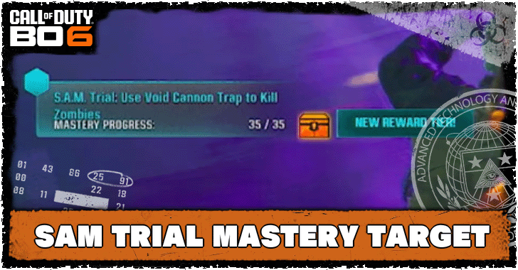Black Ops 6 - How to Achieve SAM Trial Mastery Target