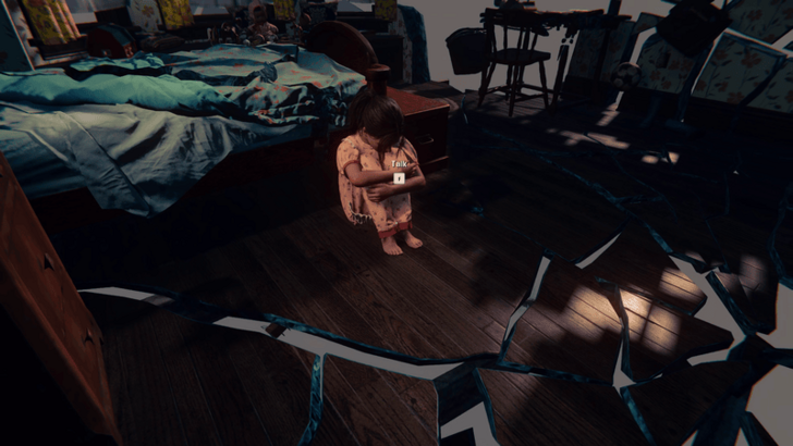 Talking to Child Jane for the First Time