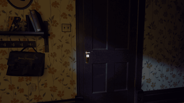 Opening the Door and Hiding Under the Bed