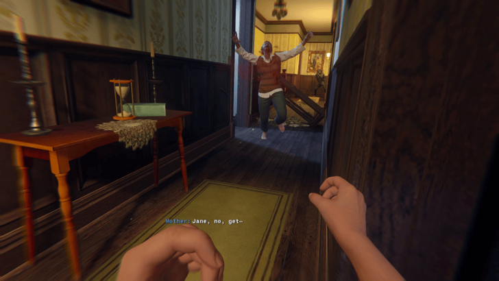 Getting out from the Bed and Opening Door