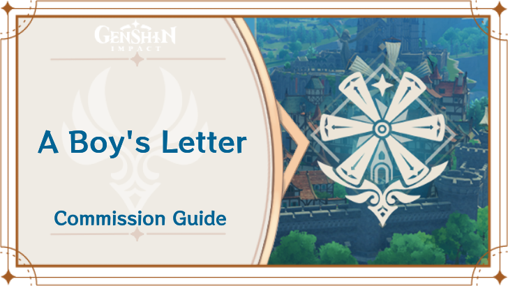 Genshin Impact - A Boy
