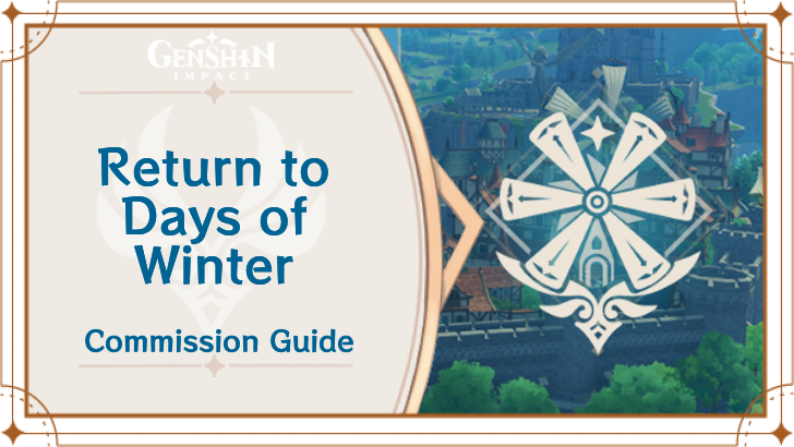 Genshin Impact - Return to Days of Winter Guide