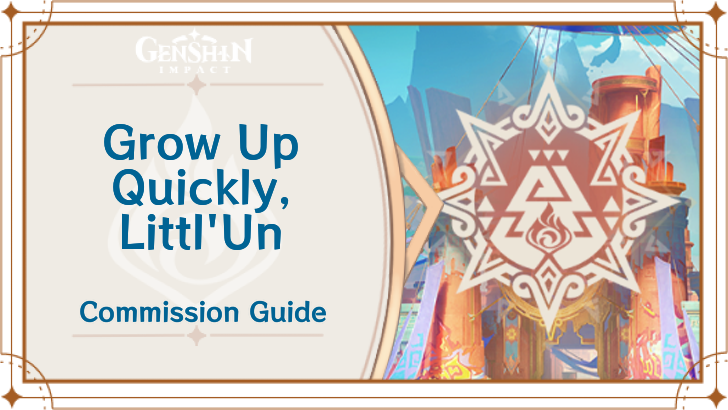 Genshin Impact - Grow Up Quickly, Littl
