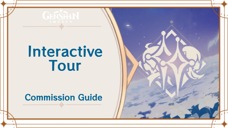 Genshin Impact - Interactive Tour Guide