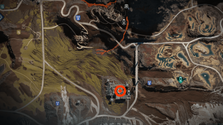 Once Human Fire God Research Center Map