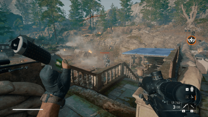 Taking out the Mini-gun Elites