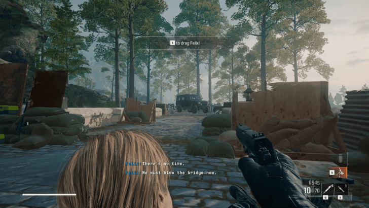 Dragging Felix to Safety