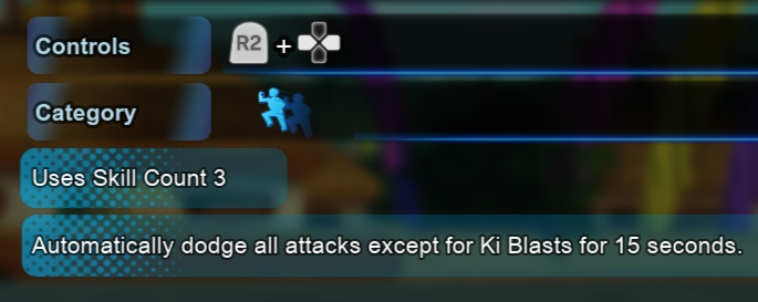 Dragon Ball Sparking Zero - Afterimage Strike command