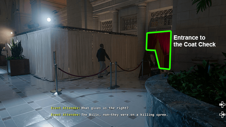 Mystery Man - Go to the Coat Check