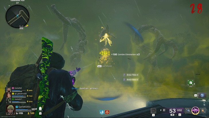 Shoot the Tentactles Yellow Spore