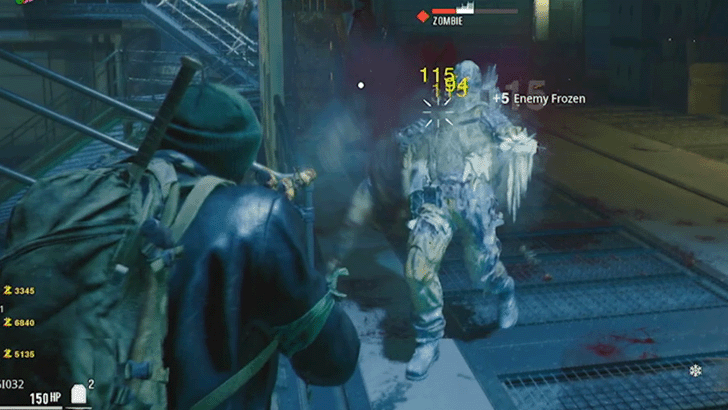 Frozen Zombie Slow Down Medal