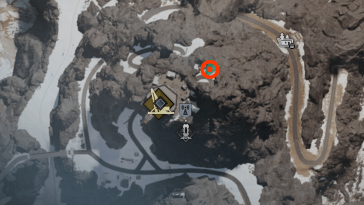 Once Human Tundra Exclusion Zone Gear Crate Map