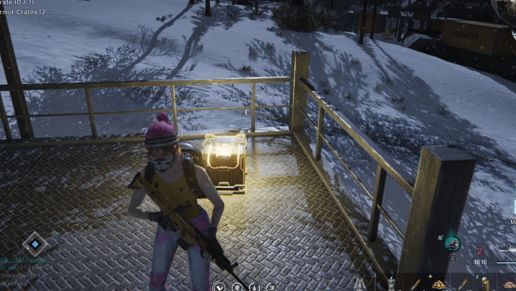 Once Human Tundra Monolith Danger Zone Gear Crate