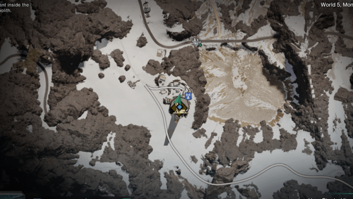 Once Human Avalanche Danger Zone Gear Crate Map