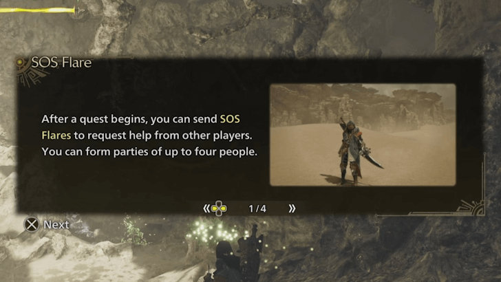 Monster Hunter WIlds - SOS Flares