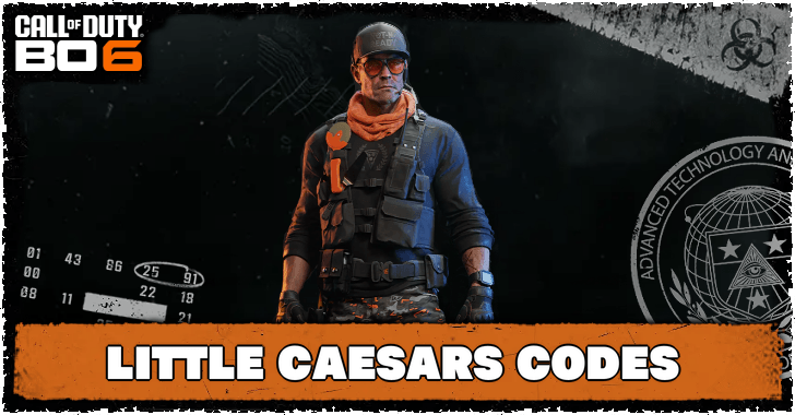 Black Ops 6 Little Caesars Redeem Codes
